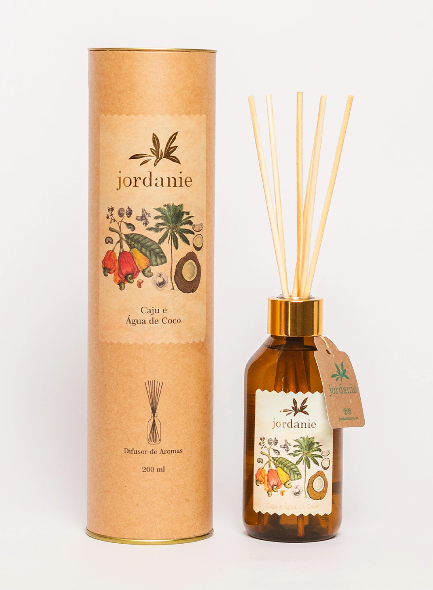 Difusor de aromas caju/agua coco 200 ml