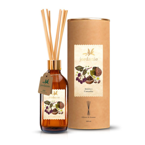 Difusor de aromas amora/castanha 200 ml