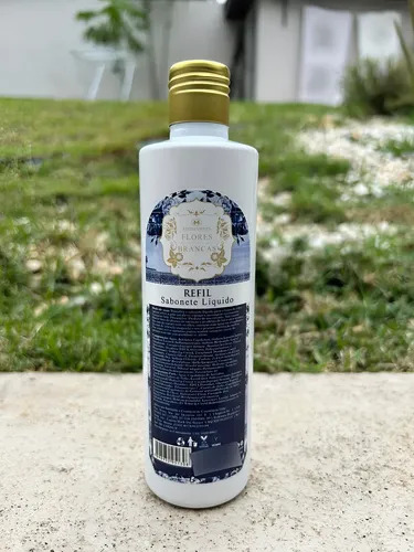 Refil sabonete liquido flores brancas 250 ml
