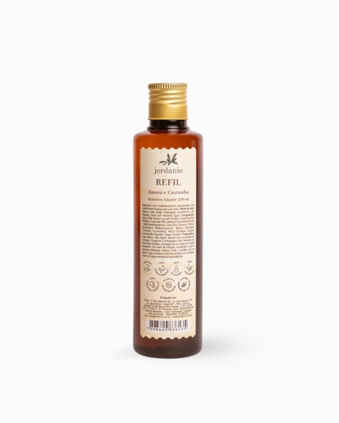 Refil sabonete liquido amora e castanha