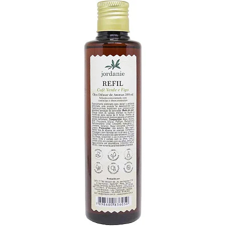 Refil difusor cafe verde/figo jordanie 200ml