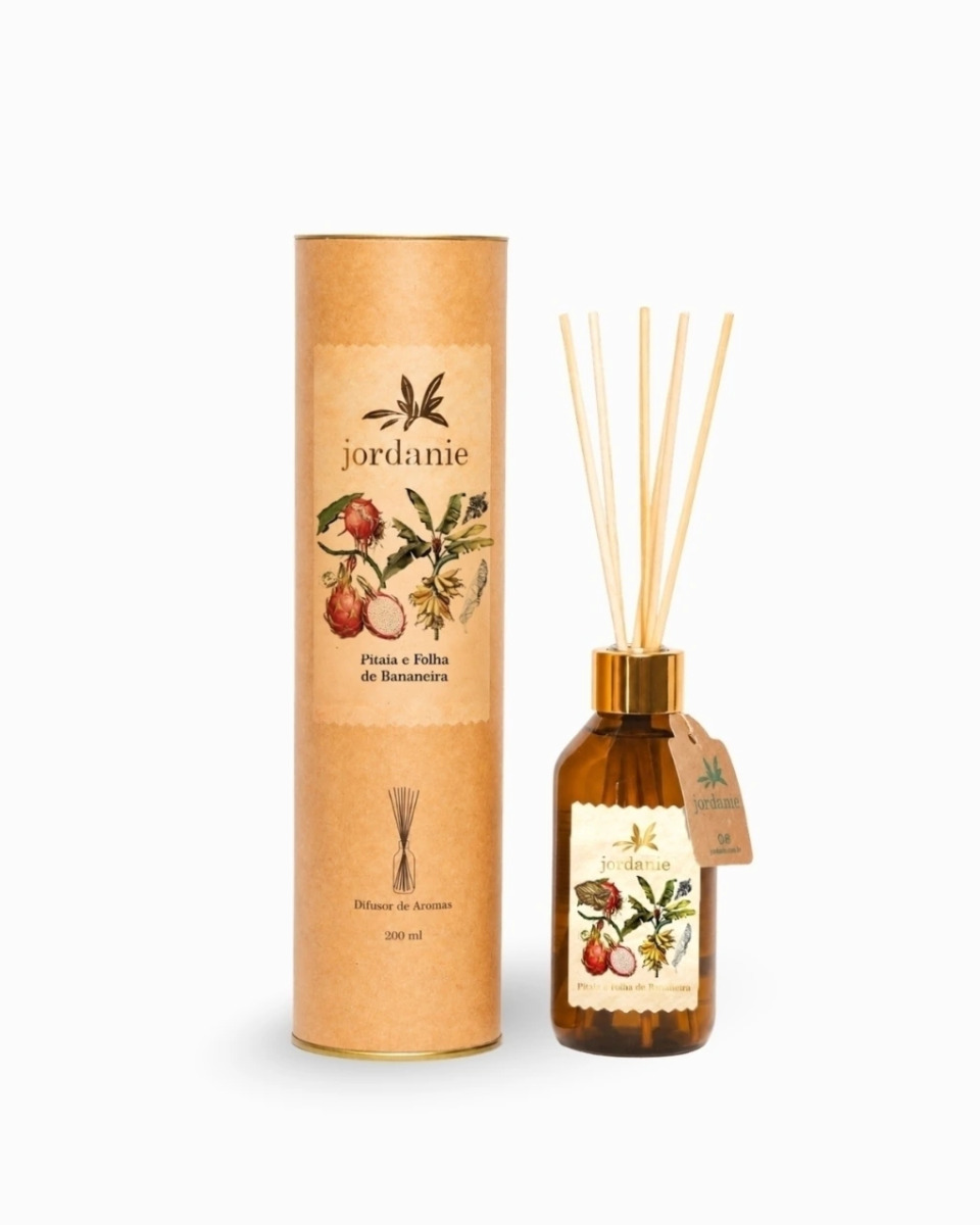 Difusor de aromas pitaia/ folha bananeira 200 ml