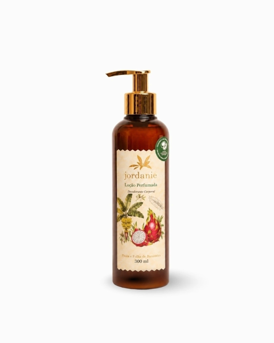 Locao perfumada pitaia/ folha bananeira jordanie 300ml