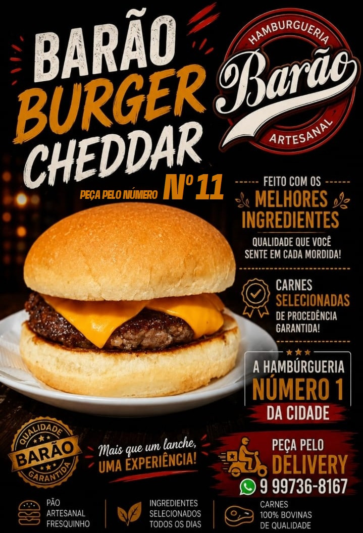 11 Burger Chedar