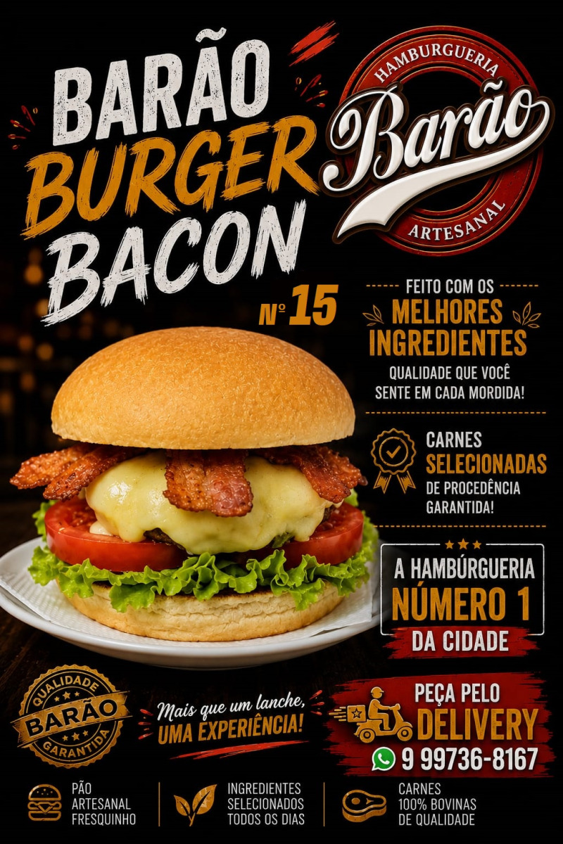15 Burger Bacon