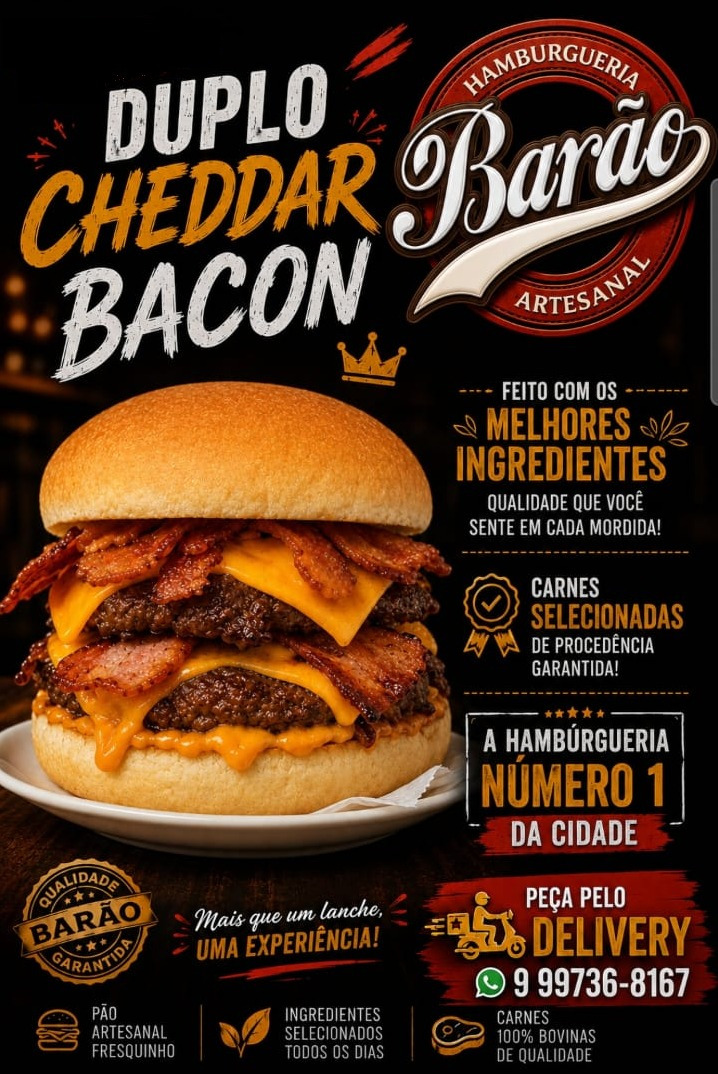 17 Duplo Chedar Bacon