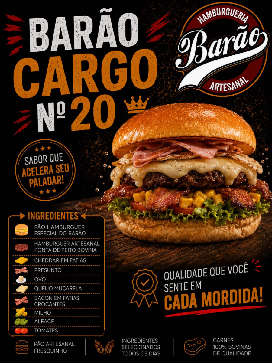 20 Burger Cargo
