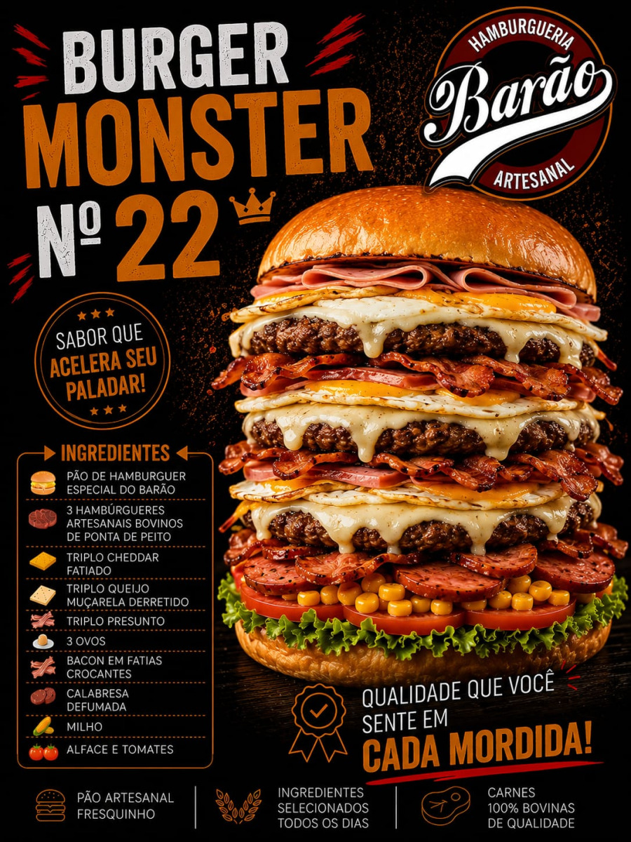 22 Burger Monter