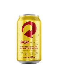Cerveja skol lata 350 ml
