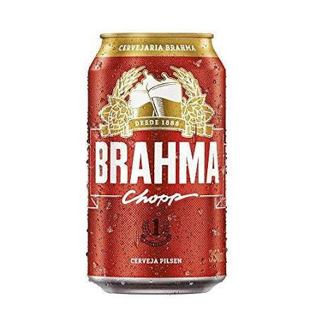 Cerveja brahma lata  350 ml