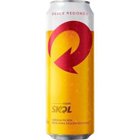 Cerveja skol latao 550 ml