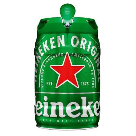 Barril heineken 5litro