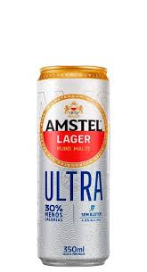 Cerveja amstel ultra lata 350 ml