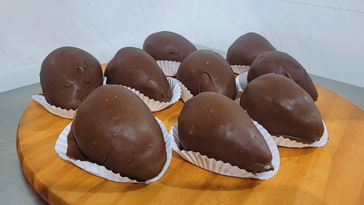 Bombom de morango