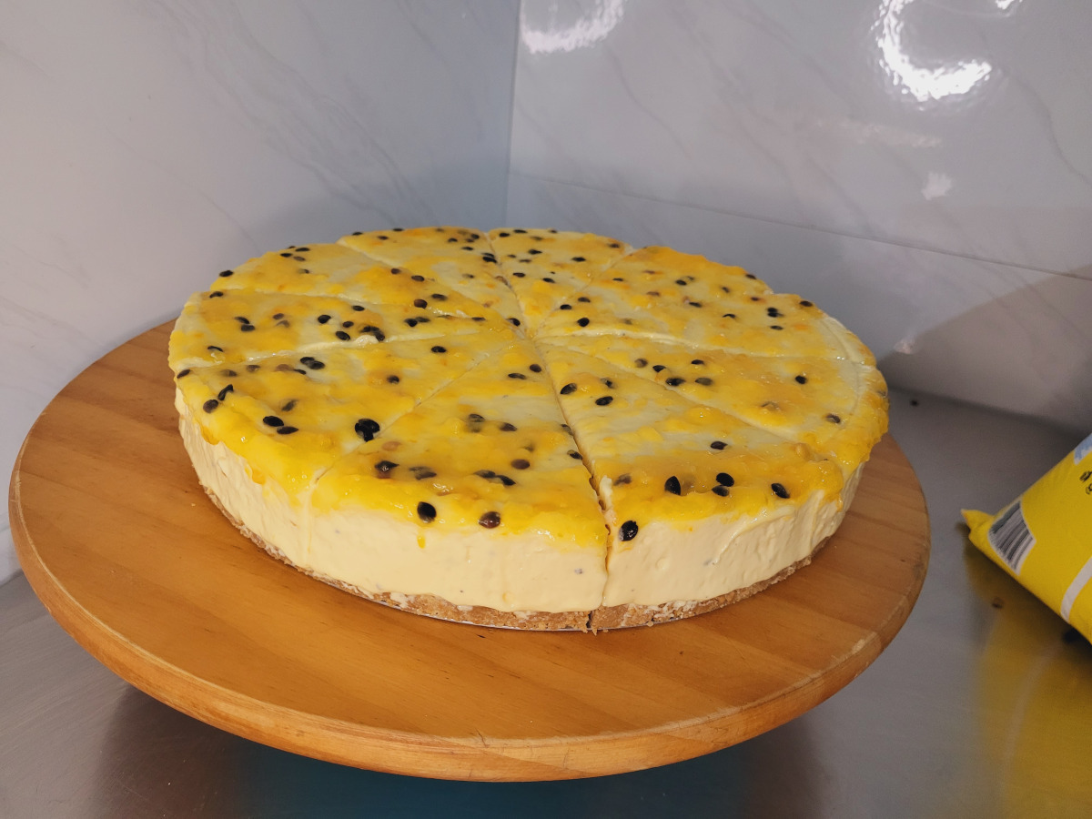 Torta mousse maracujá