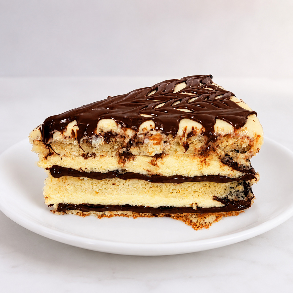Bolo leite ninho com nutella