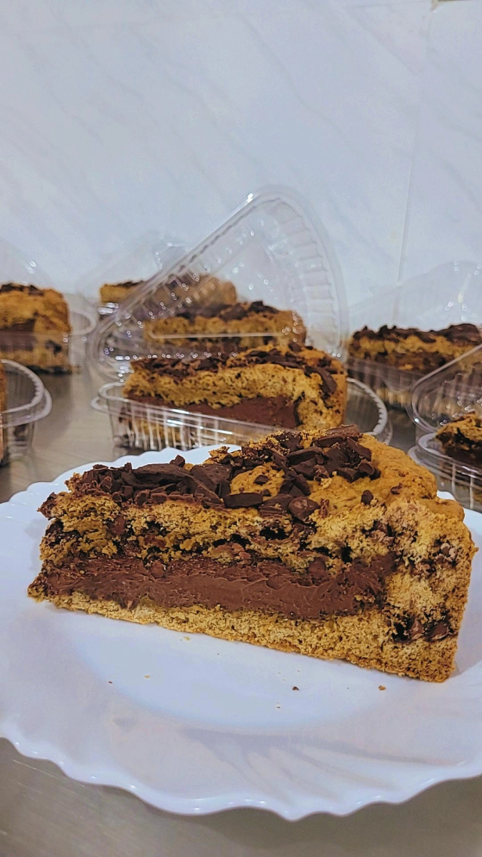 Torta cookies de nutella