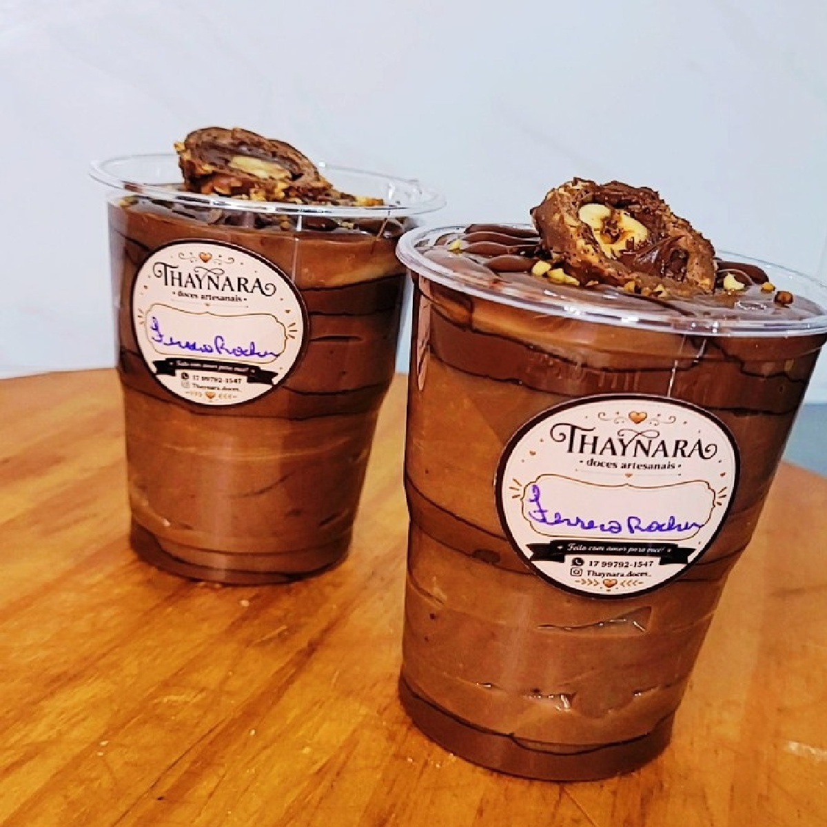 Copo da felicidade ferrero rocher