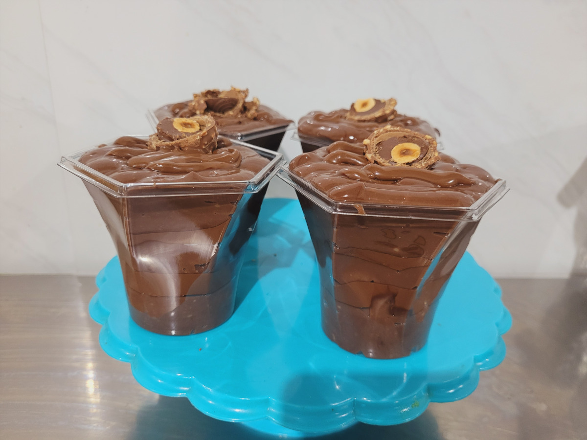 Copo da felicidade ferrero rocher