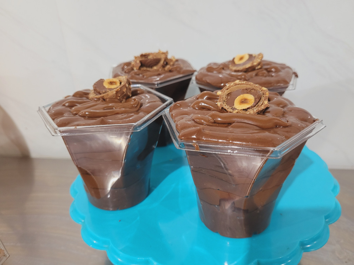 Copo da felicidade ferrero rocher
