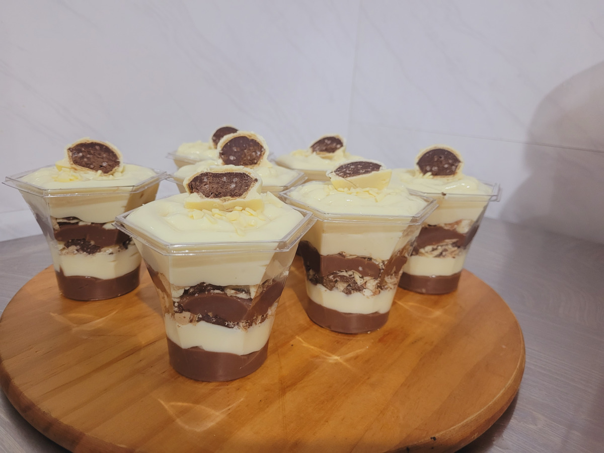 Copo da felicidade Ouro branco