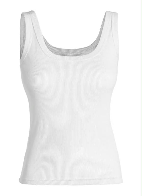 Blusa regata feminina lisa
