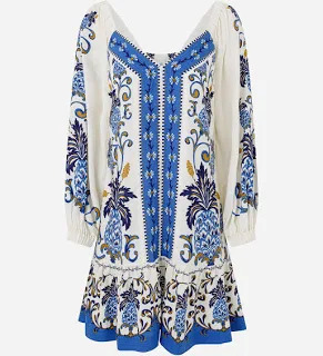 Vestido curto floral