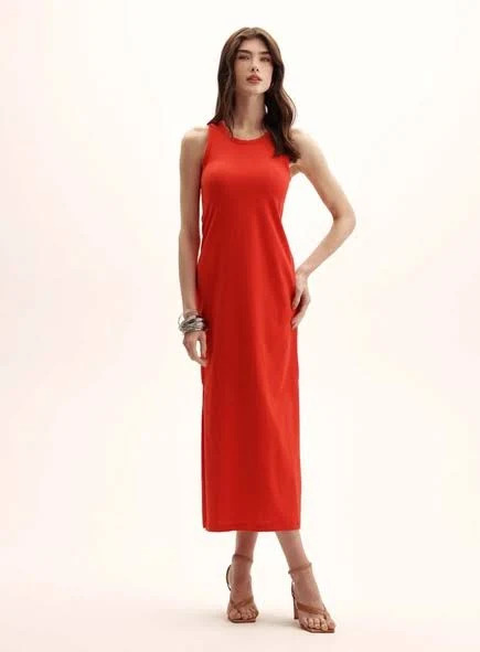 Vestido malha confort
