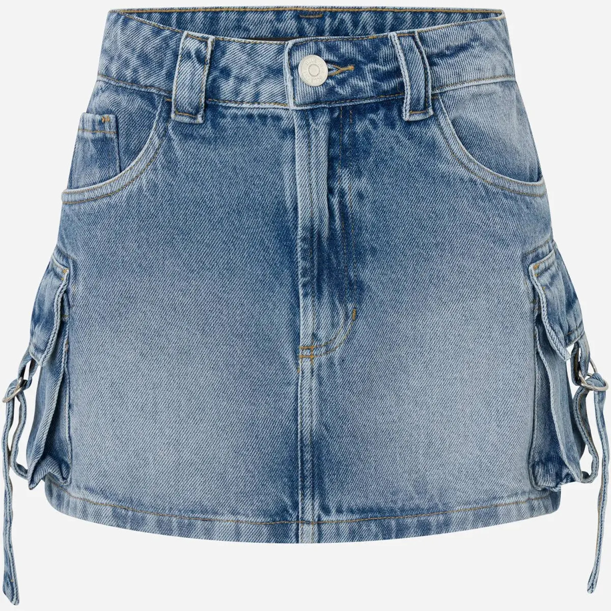 Saia jeans curta