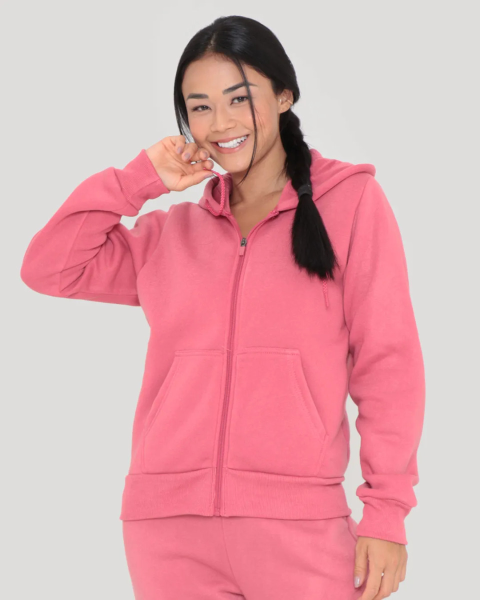 Casaco moletom feminino