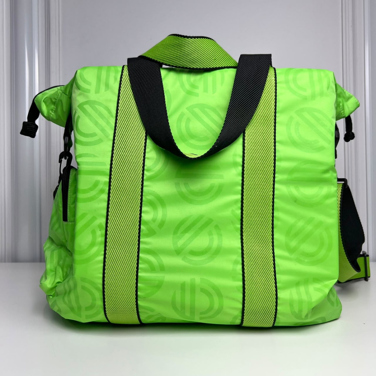 Bolsa velcro - ccm - verde neon