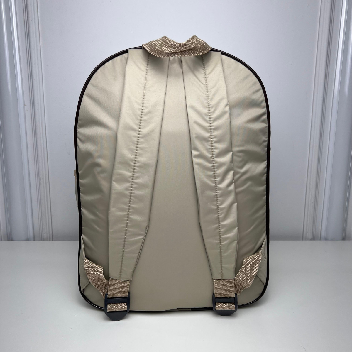 Mochila equilibrio cajubrasil - bege chocolate - u