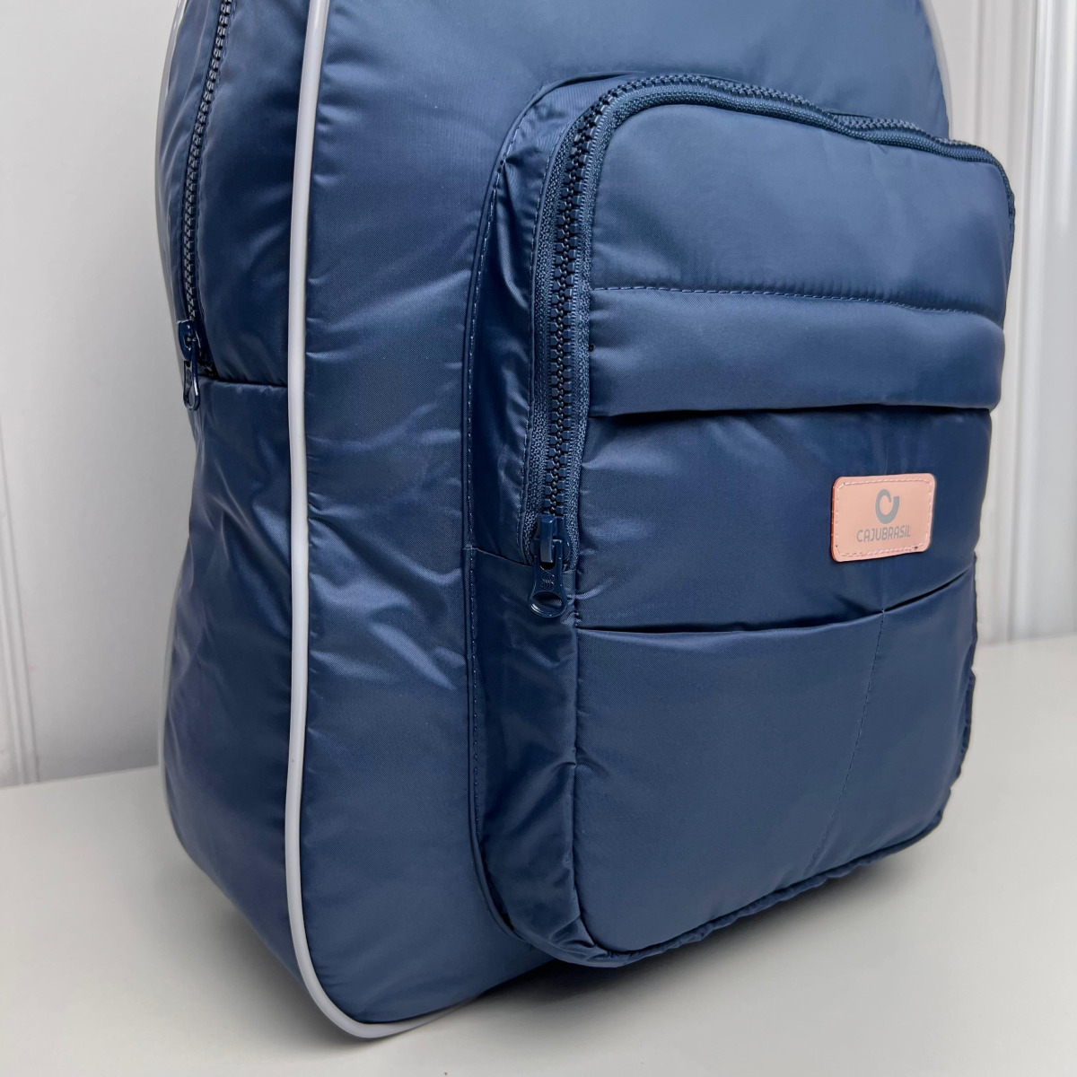 Mochila equilibrio cajubrasil - azul marinho - u