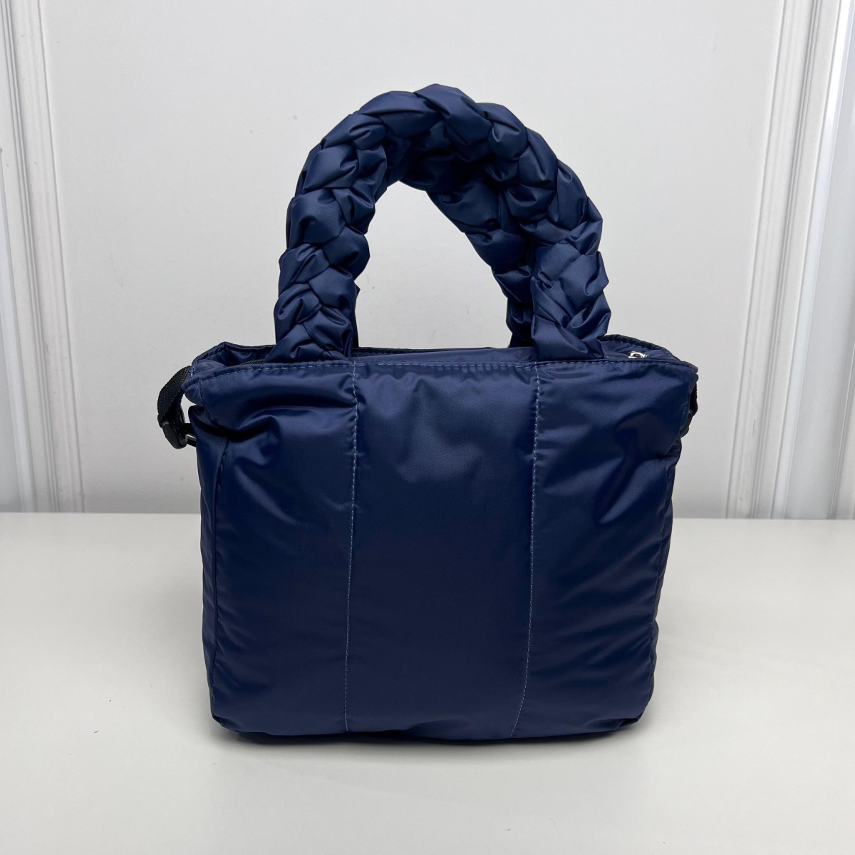 Mini bolsa trança matelassê - vestem - marinho escuro