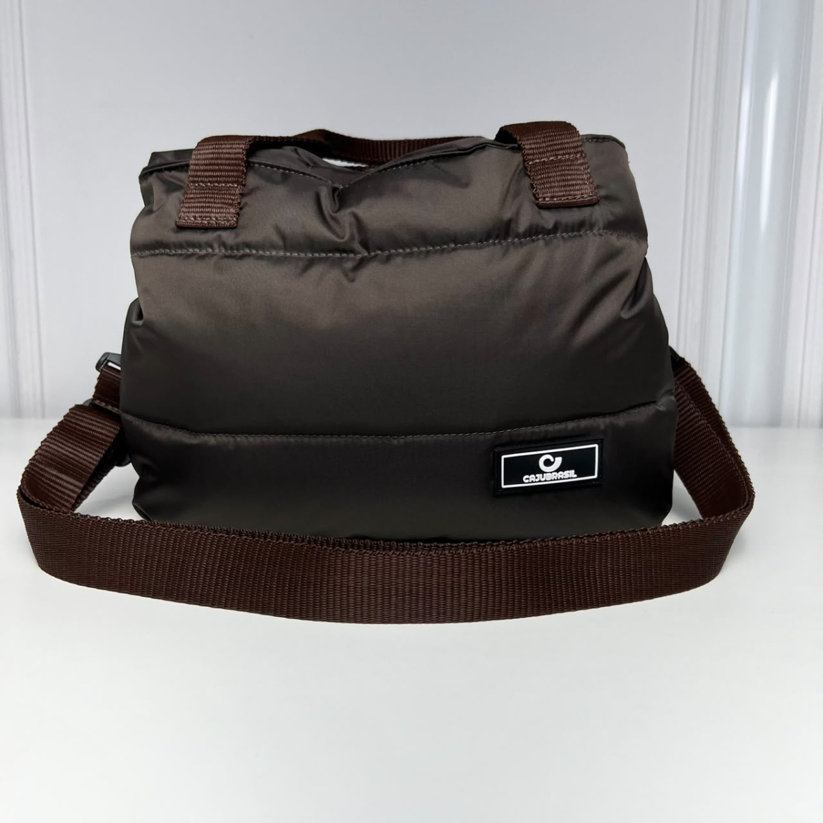 Bolsa 2 em 1 - caju brasil - marrom coffe