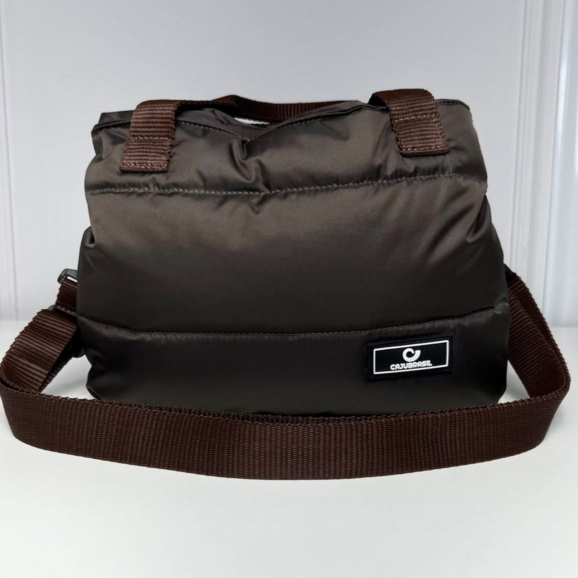 Bolsa 2 em 1 - caju brasil - marrom coffe