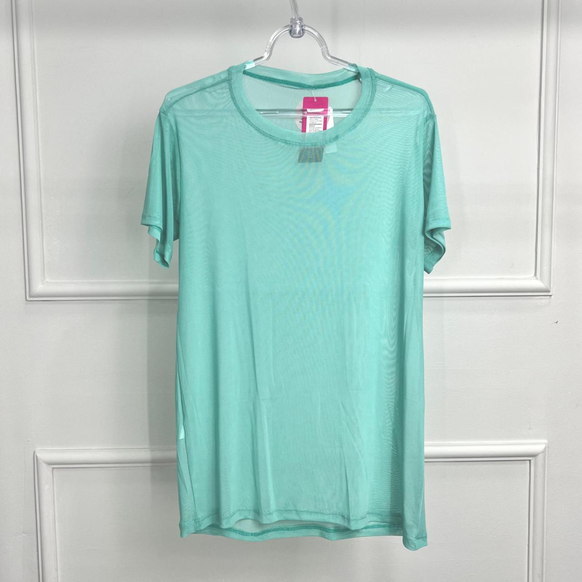 Camisetao plus de tule liso - jeri - g1