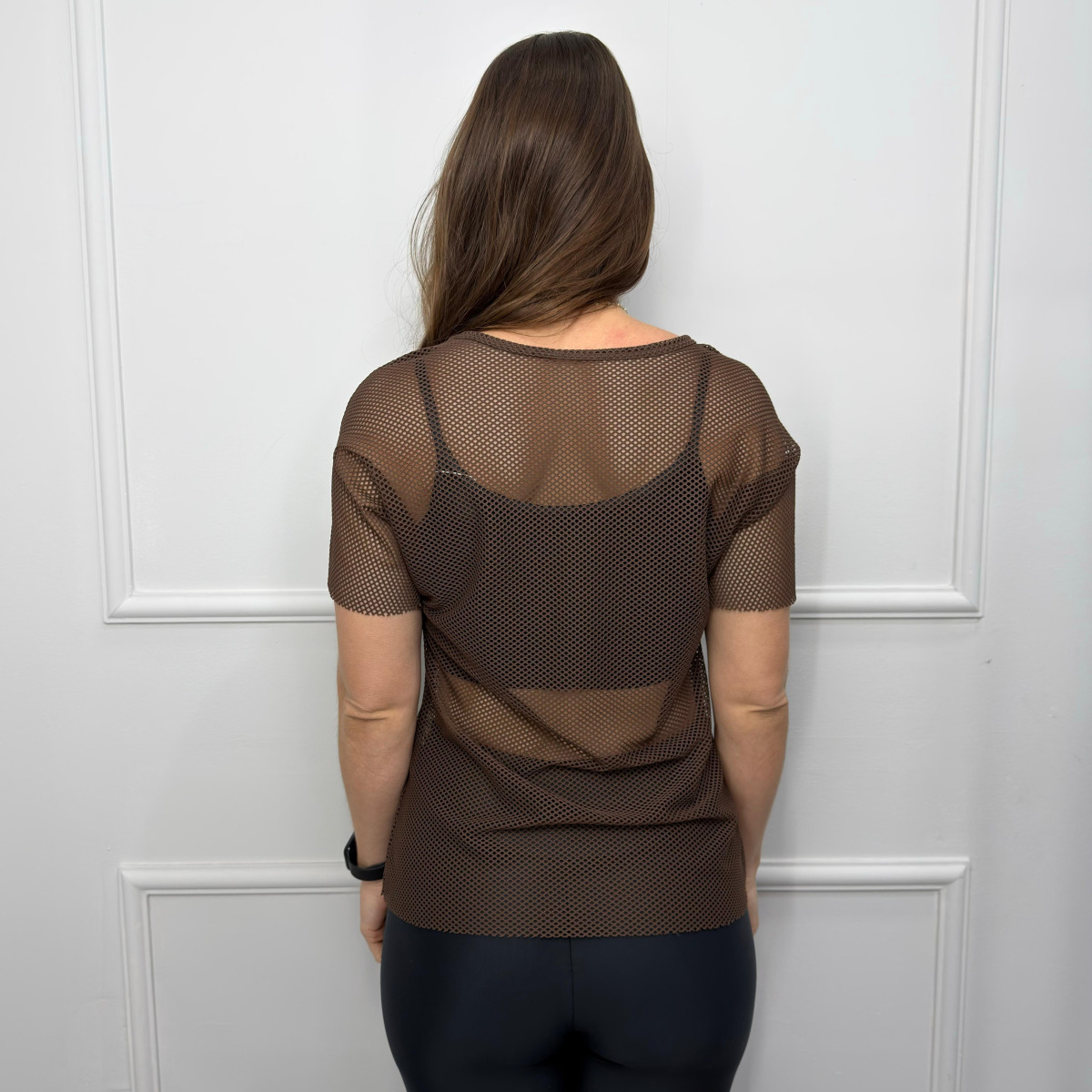 Blusa spot clássica - marrom coffe