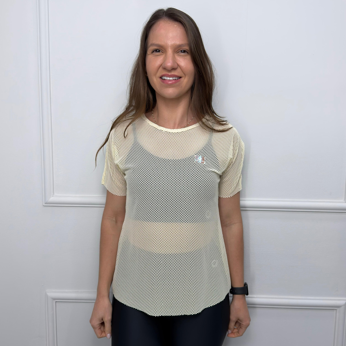 Blusa spot clássica - off white