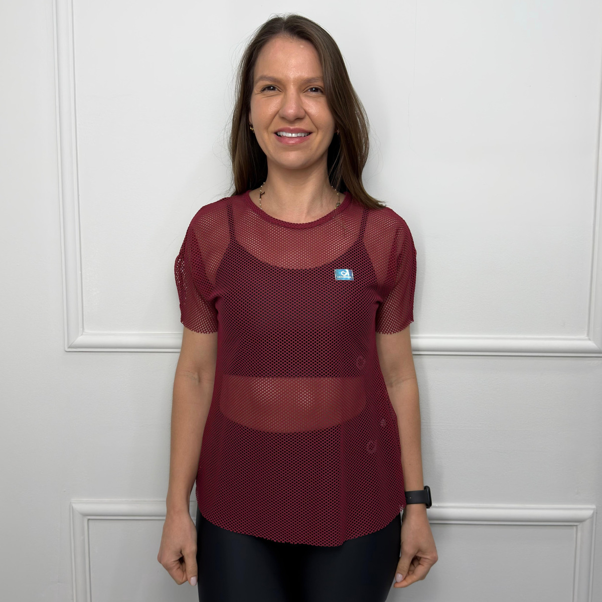 Blusa spot clássica - vermelho carmim