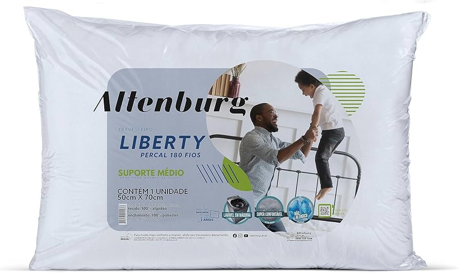 Travesseiro altemb. liberty 50x70