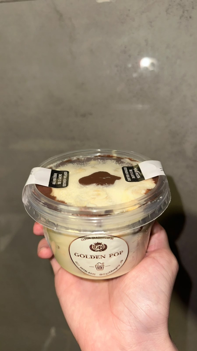 Balde Ninho com Nutella