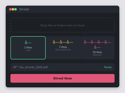 Download Shredo 1.2.8.6