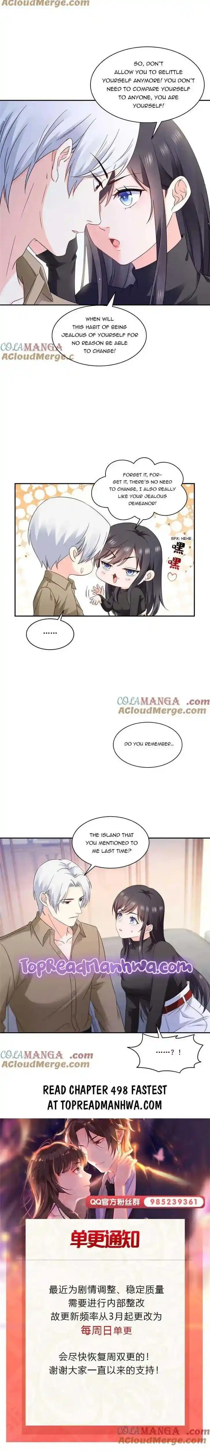 100% Sweet Love: The Delinquent XXX Wife Is a Bit Sweet (Novel) Ch.497