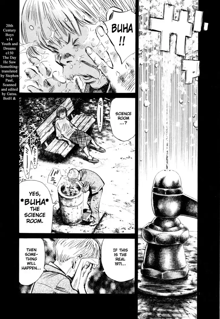 20th Century Boys Vol. 14 Ch. 150 The Day He Saw Something