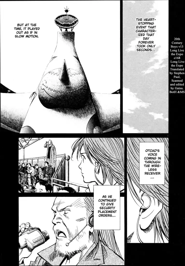 20th Century Boys Vol. 15 Ch. 168 Long Live the Expo