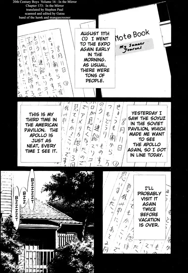 20th Century Boys Vol. 16 Ch. 173 In the Mirror