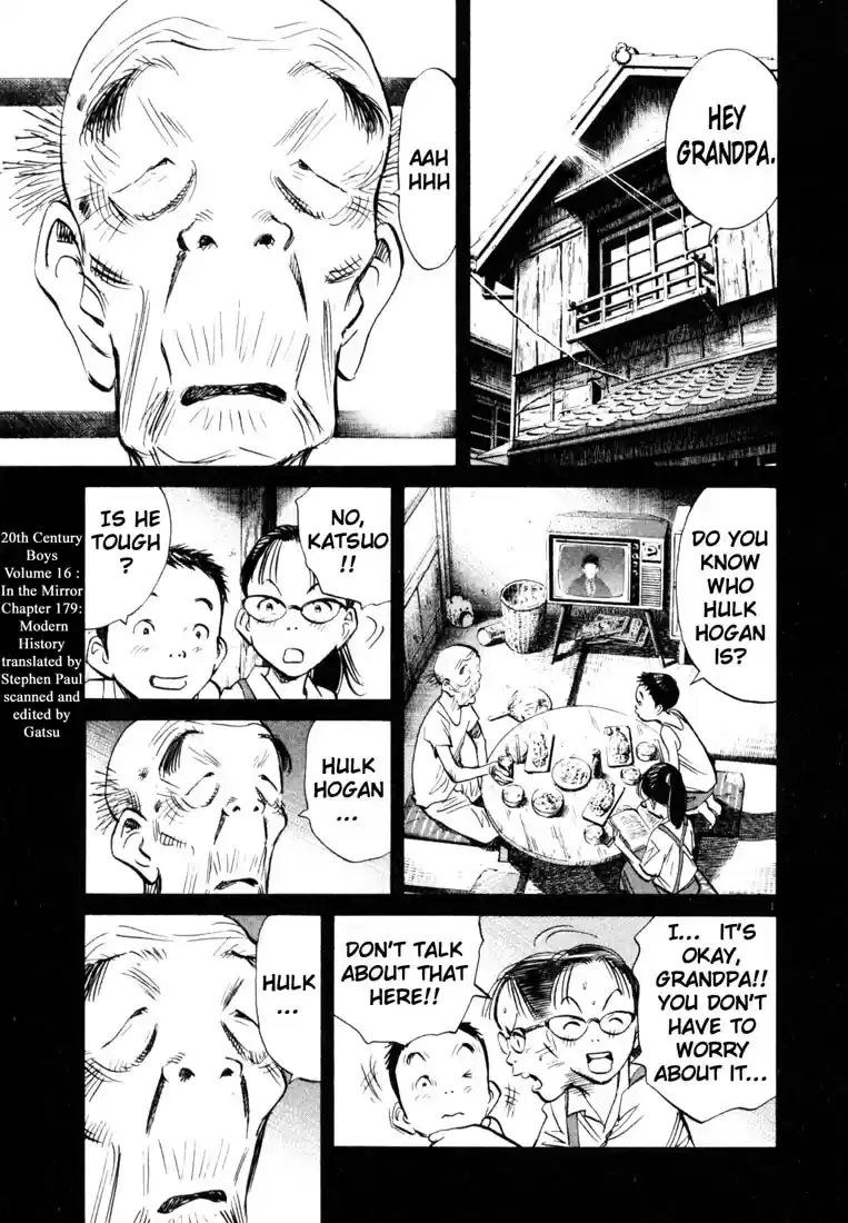 20th Century Boys Vol. 16 Ch. 179 Modern History