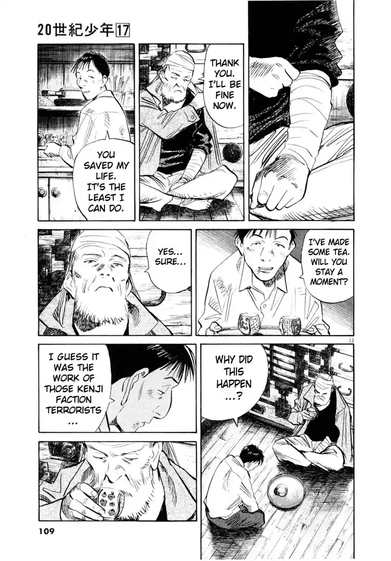 20th Century Boys Vol. 17 Ch. 187 On a Journey