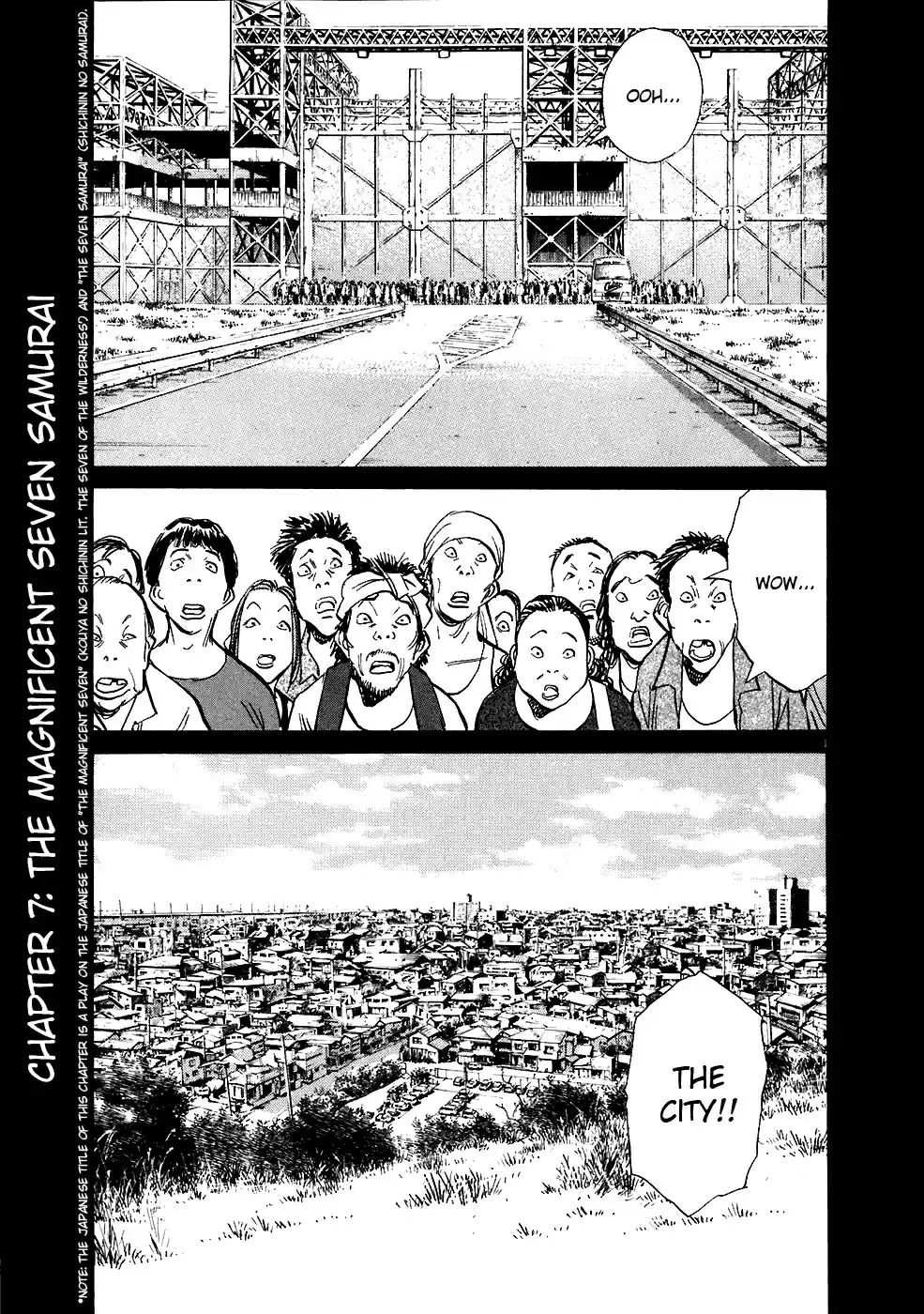 20th Century Boys Vol. 19 Ch. 210 The Seven Samurai of the Wasteland